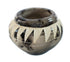 Native American Navajo Horse Hair Pottery JX130473
