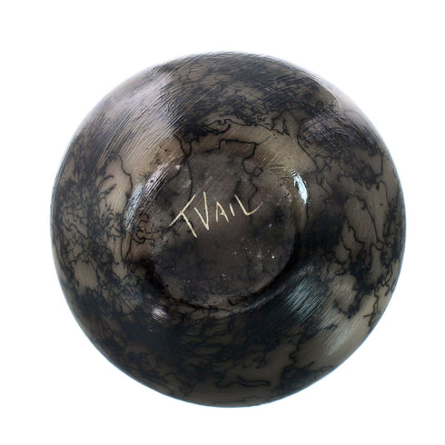 Native American Navajo Horse Hair Pottery JX130449