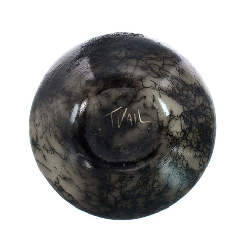 Native American Navajo Horse Hair Pottery JX130447