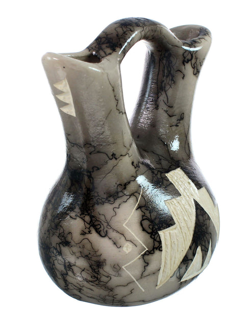Native American Navajo Horse Hair Wedding Vase JX130507