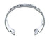 Native American Navajo Sterling Silver Horse Cuff Bracelet JX130601