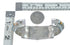 Multicolor Inlay Genuine Sterling Silver Navajo Cuff Bracelet JX130621