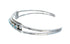 Native American Zuni Turquoise Sterling Silver Cuff Bracelet JX130572