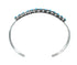 Native American Zuni Turquoise Sterling Silver Cuff Bracelet JX130574