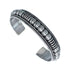 Native American Authentic Sterling Silver Cuff Bracelet JX130687