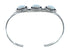 Native American Navajo Opal Sterling Silver Cuff Bracelet JX130699