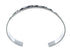Native American Navajo Authentic Sterling Silver Water Wave Cuff Bracelet JX130682