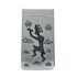 Native American Genuine Sterling Silver Kokopelli Money Clip JX130726