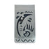Native American Genuine Sterling Silver Bear Paw Money Clip JX130735