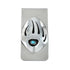 Native American Sterling Silver Turquoise Bear Paw Money Clip JX130744