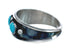 Sterling Silver Turquoise Navajo Ring Size 10-3/4 JX130799