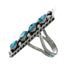 Native American Turquoise Sterling Silver Ring Size 8-1/2 JX130899