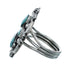 Genuine Sterling Silver Navajo Turquoise Ring Size 9-1/2 JX130891
