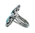 Genuine Sterling Silver Navajo Turquoise Ring Size 9 JX130893