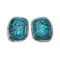 Native American Sterling Silver Turquoise Post Earrings JX130956