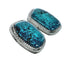 Native American Sterling Silver Turquoise Post Earrings JX130956