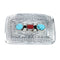 Authentic Sterling Silver Navajo Turquoise Coral Belt Buckle JX130988