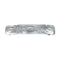 Genuine Sterling Silver Patterned Navajo Hair Barrette JX131028