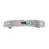 Native American Navajo Turquoise Coral Sterling Silver Hair Barrette JX131012