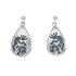 Hopi Sterling Silver Kokopelli Post Dangle Earrings JX131065