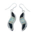 Multicolor Genuine Sterling Silver Navajo Hook Dangle Earrings JX131054