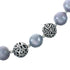 Sterling Silver and Gray Fresh Water Pearl Bead Necklace JX131105