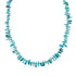 Native American Turquoise Sterling Silver Bead Necklace JX131091