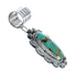 Native American Authentic Turquoise Sterling Silver Pendant JX131170