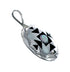 Native American Genuine Sterling Silver Opal Pendant JX131127