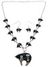 Native American Mesa Design Multicolor Bear Link Necklace Set PX37997