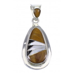 Sterling Silver Multicolor Southwest Pendant YX70737