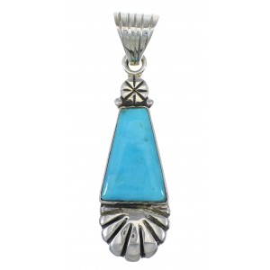 Turquoise Sterling Silver Pendant AX78380