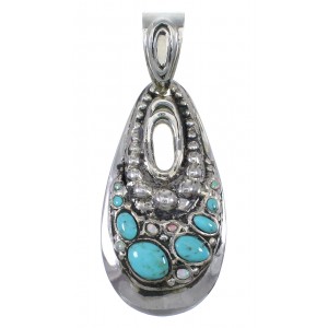 Opal Turquoise Silver Pendant YX76566