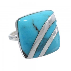 Southwest Turquoise Jewelry Ring Size 5-1/4 MW63867