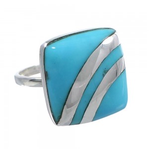 Southwest Jewelry Turquoise Ring Size 4-3/4 MW63879