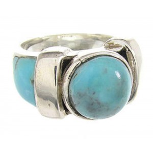 Southwestern Turquoise Jewelry Ring Size 5-1/4 BW62756
