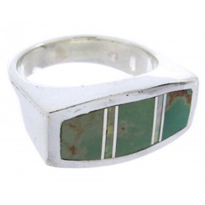 Sterling Silver Turquoise And Opal Ring Size 5-1/2 IS68104