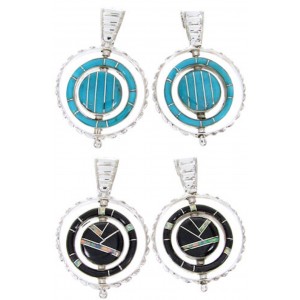 Reversible Post Southwestern Multicolor Earrings BW67840