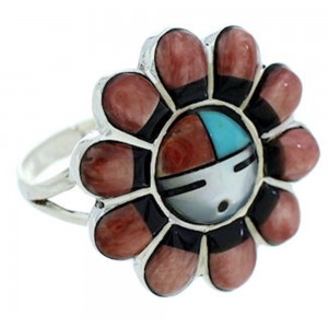 Southwest Sun Multicolor Ring Size 5-1/2 YS72070