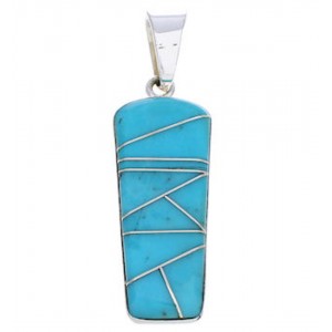 Silver and Turquoise Jewelry Pendant PX24056