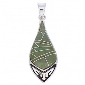 Sterling Silver Turquoise Southwest Pendant PX24117