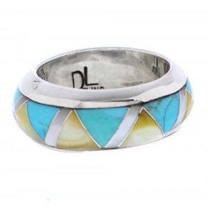 Sterling Silver Multicolor Ring Size 4-1/2 TX41858