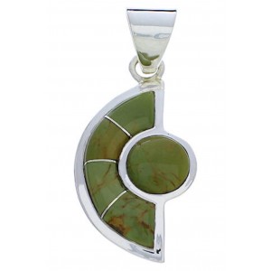Turquoise Sterling Silver Pendant PX23925