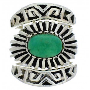 Southwest Turquoise Stackable Ring Set Size 6-1/4 UX33448