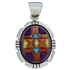 Sterling Silver Jewelry Multicolor Pendant PX30459