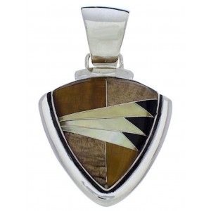 Sterling Silver Multicolor Pendant Jewelry PX30522