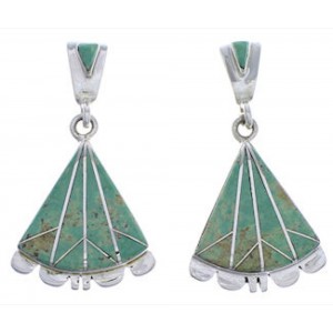 Turquoise And Sterling Silver Earrings EX31809