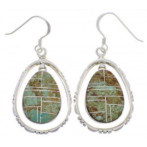 Sterling Silver Southwest Turquoise Earrings FX31870