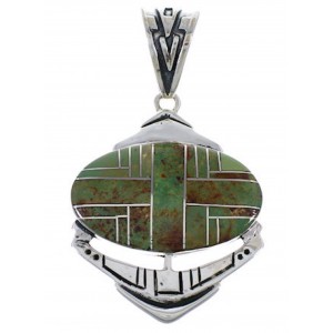 Sterling Silver And Turquoise Jewelry Pendant PX29007