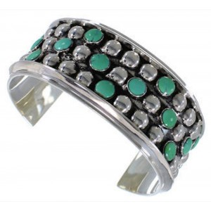 Southwest Turquoise Jewelry Silver Cuff Bracelet MX27522